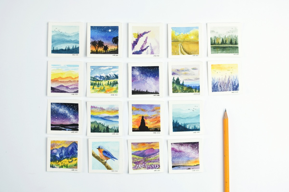 tiny painting collection 1 1